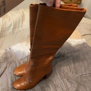 Tory Burch Heeled, Pull-on, Knee-high Boots